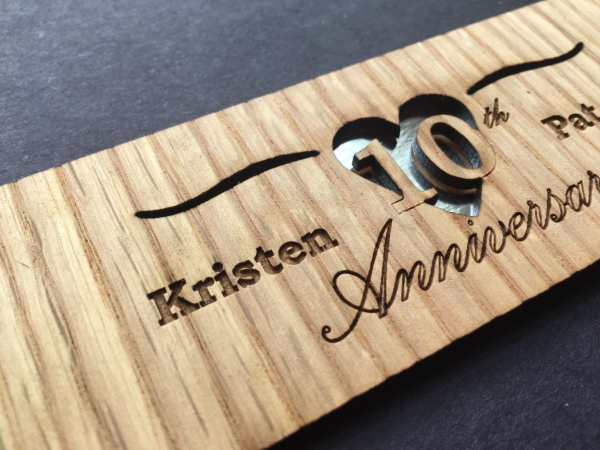 10th Anniversary Picture Frame