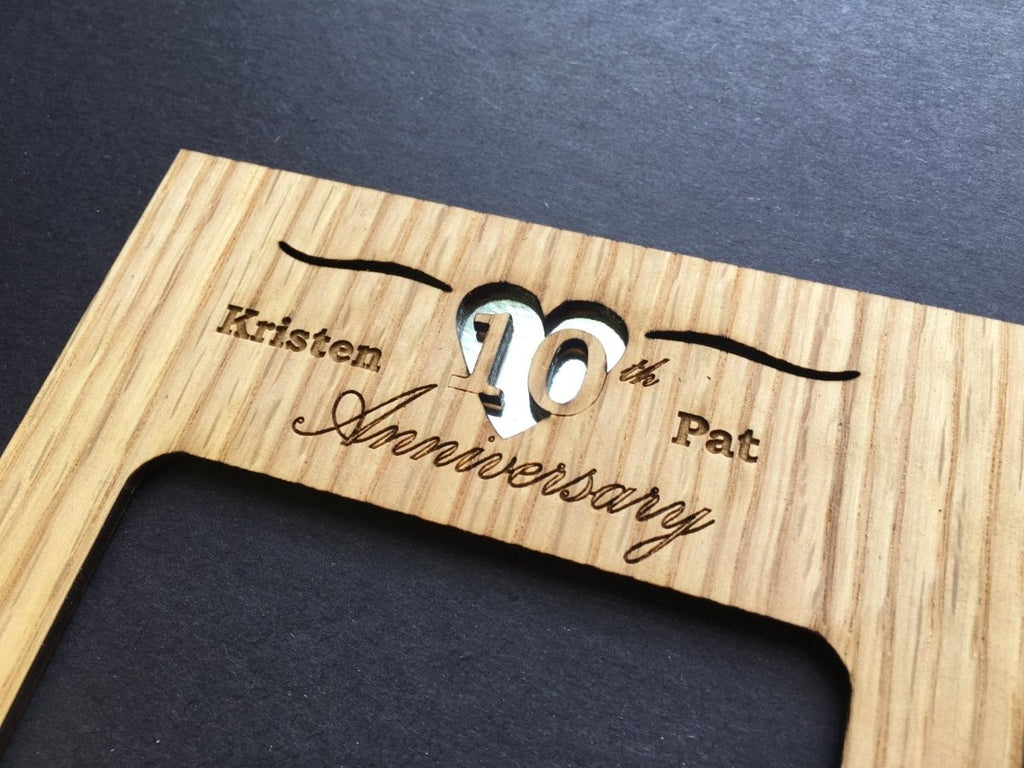10th Anniversary Picture Frame