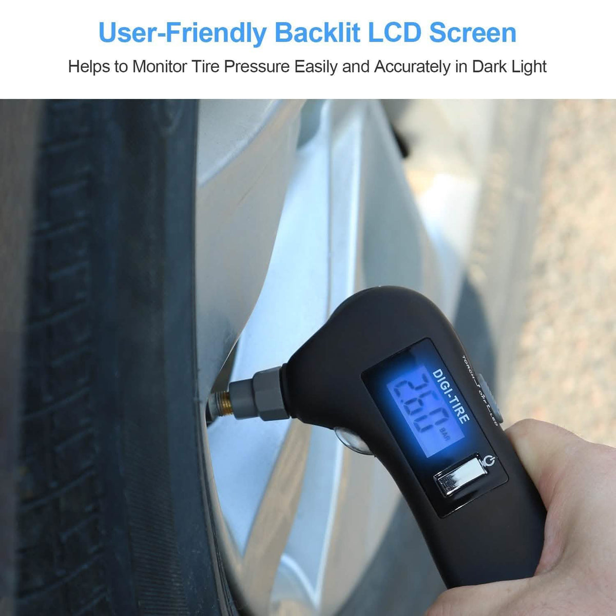 150 PSI Auto Digital Tire Pressure Guage