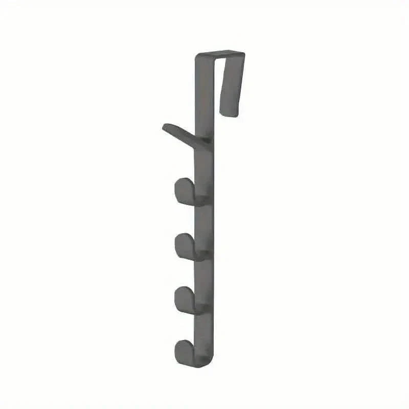 4-Hook Over-the-Door Adjustable Clothing & Bag Organizer