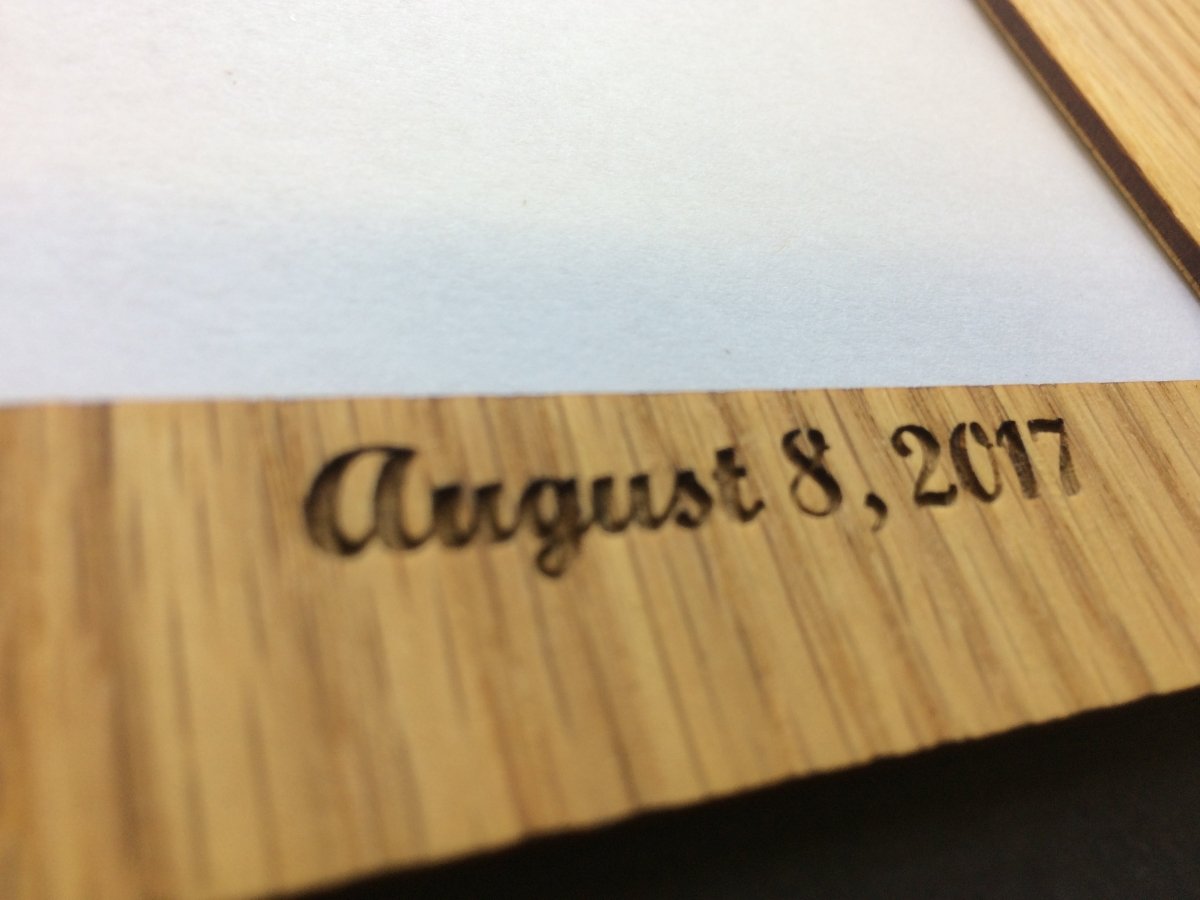 1st Anniversary Picture Frame