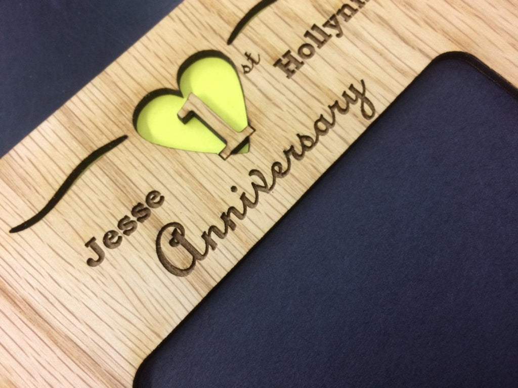 1st Anniversary Picture Frame
