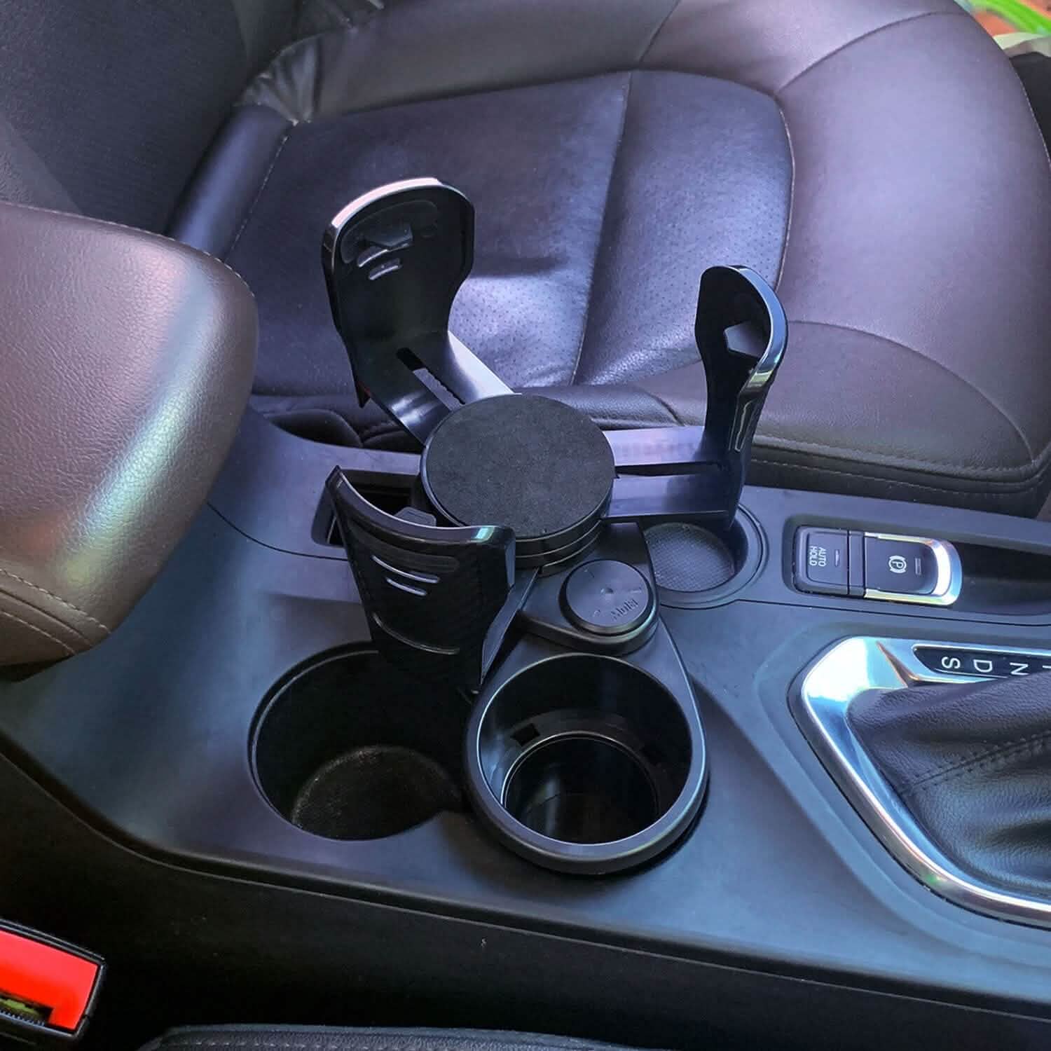 2-in-1 Universal Car Cup Mount Holder with Adjustable Base