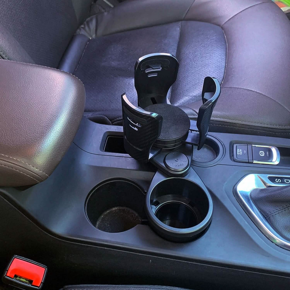 2-in-1 Universal Car Cup Mount Holder with Adjustable Base
