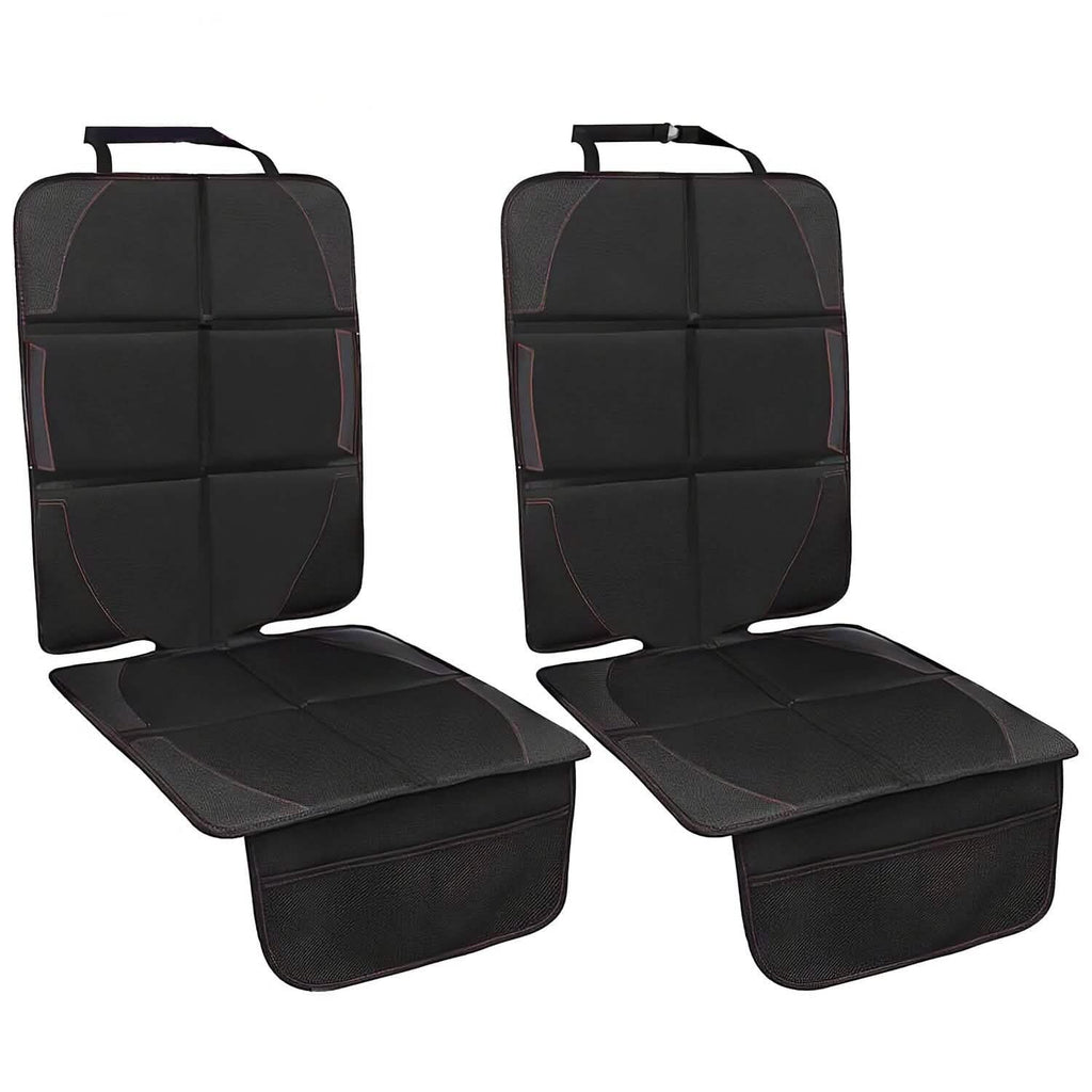 2-Pack: Car Seat Protector Cushion Mat Pad with Thick Padding