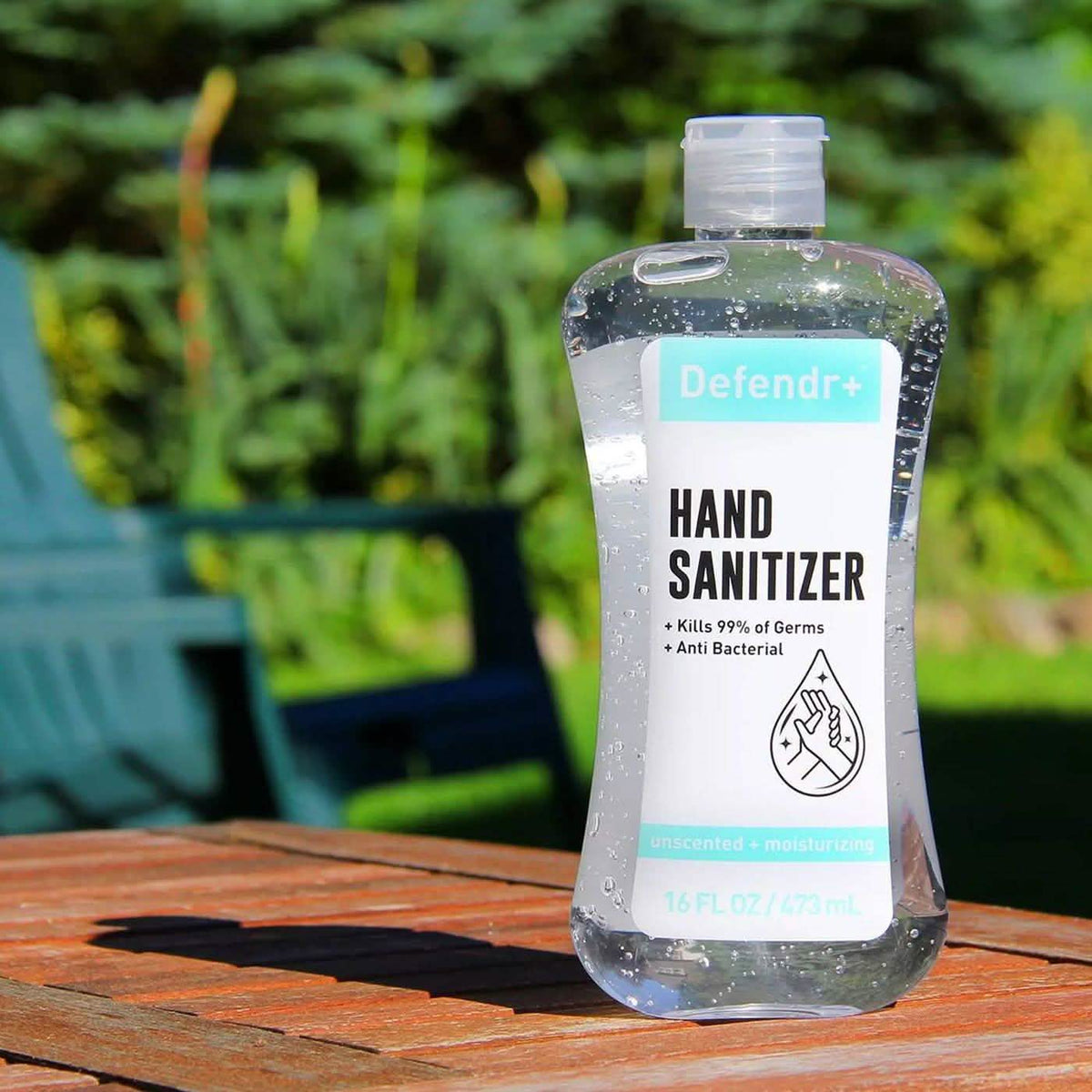 2-Pack: Defendr+ Anti-Bacterial Hand Sanitizer