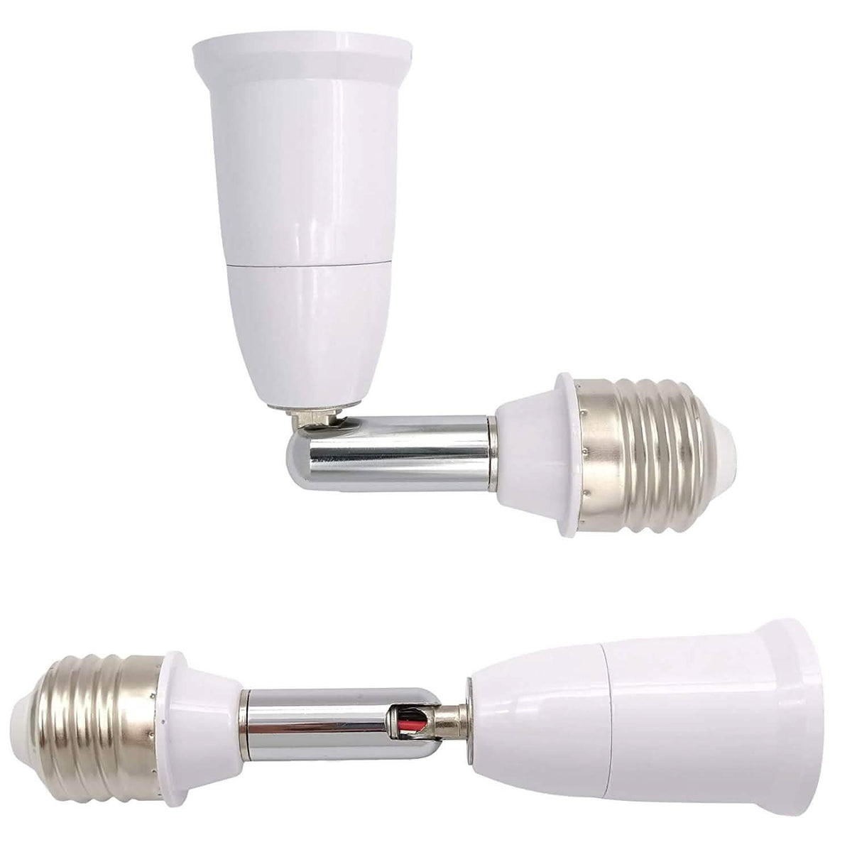 2-Pack: E26/E27 Lamp Holder Extender