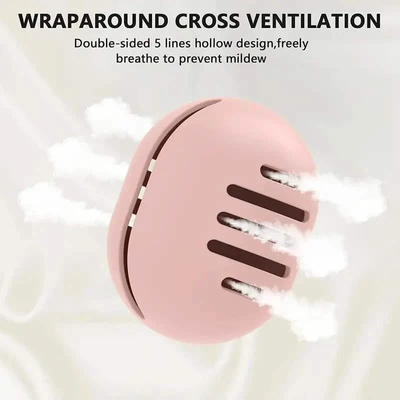 2-Pack: Silicone Makeup Sponge Holder Case