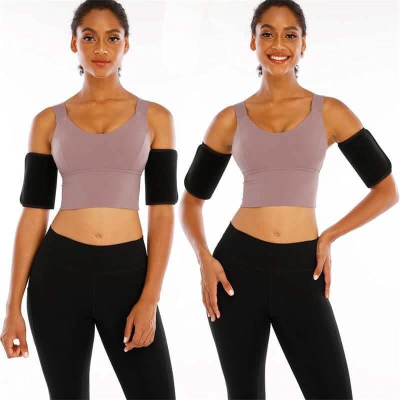 2-Pack: Slim Arm Trimmer Sauna Sweat Band For Women