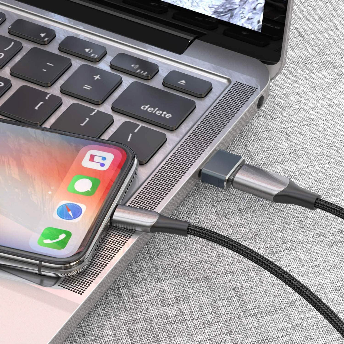 2-Pack: USB C Female to USB Male Adapter