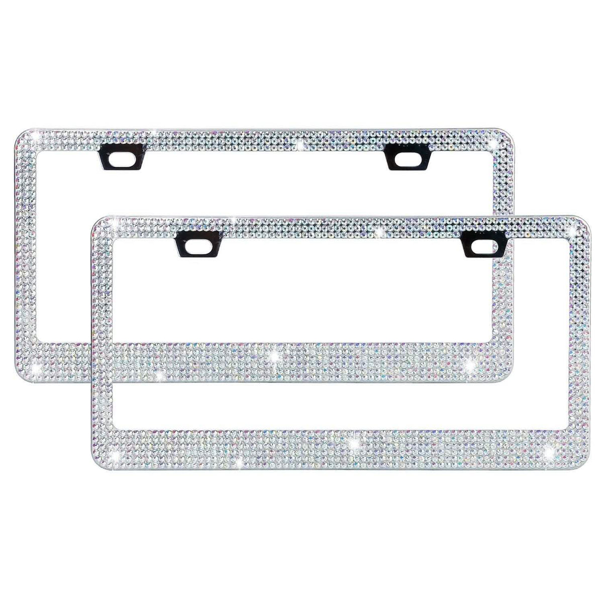 2-Piece: Bling License Plate Frames