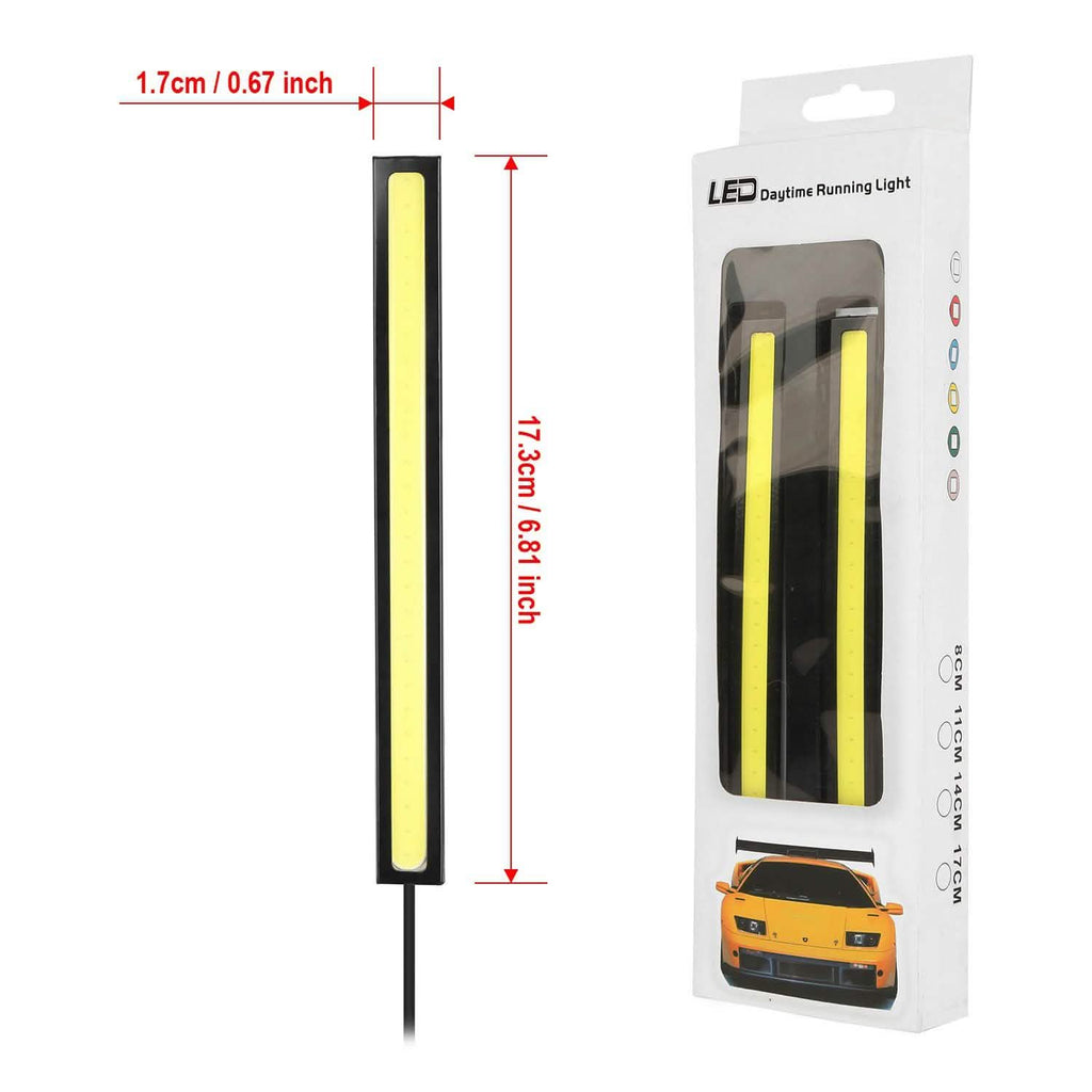 2-Pieces: Car LED Daytime Running Lights