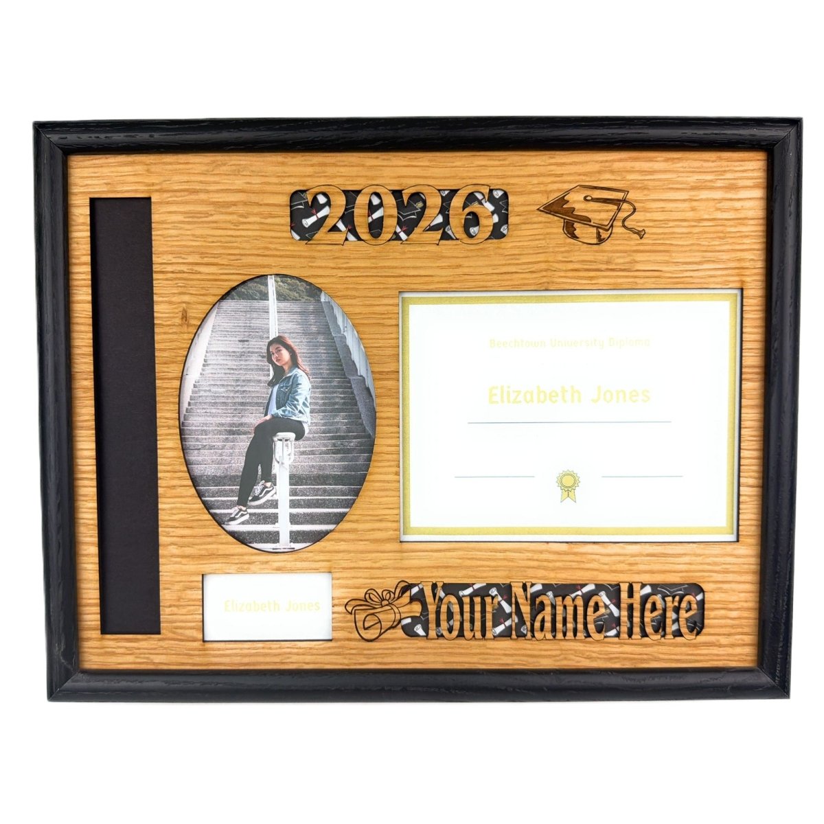 2026 Graduation Tassel & Diploma Picture Frame