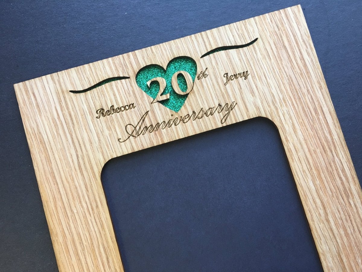 20th Anniversary Picture Frame