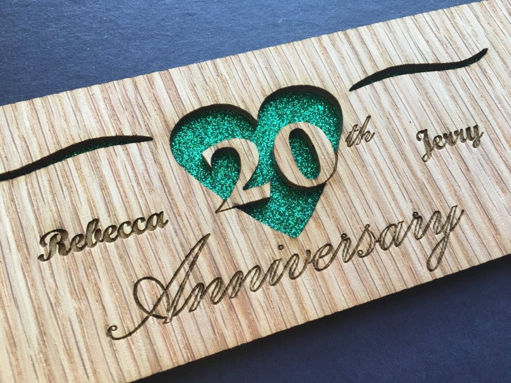 20th Anniversary Picture Frame
