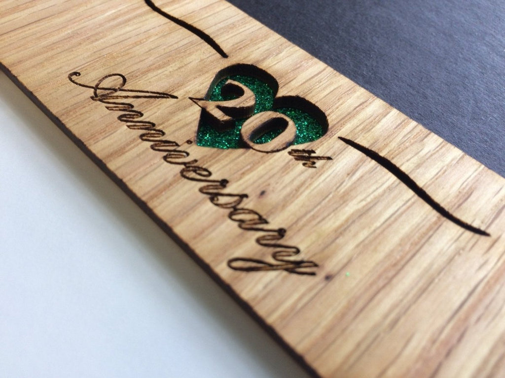 20th Anniversary Picture Frame