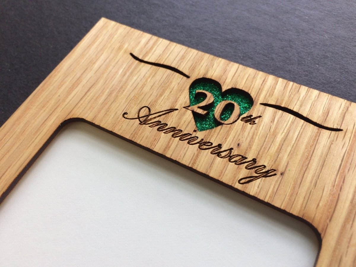 20th Anniversary Picture Frame