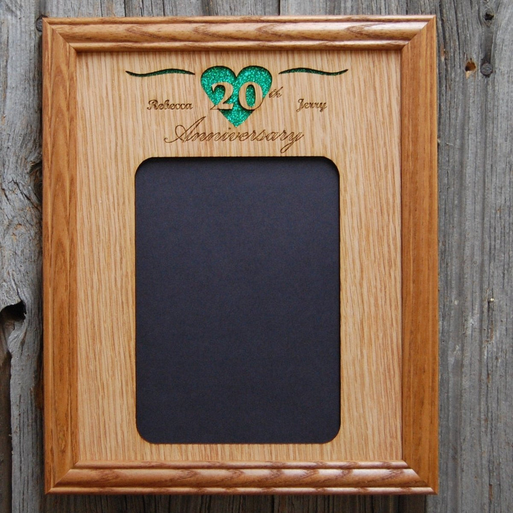 20th Anniversary Picture Frame