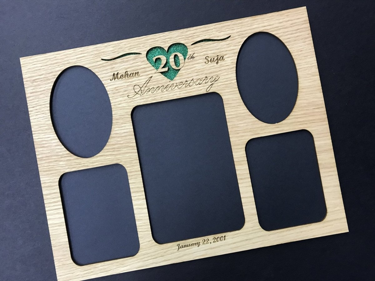 20th Anniversary Picture Frame