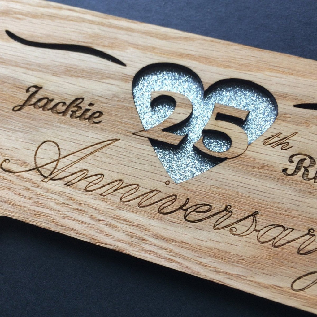 25th Anniversary Picture Frame