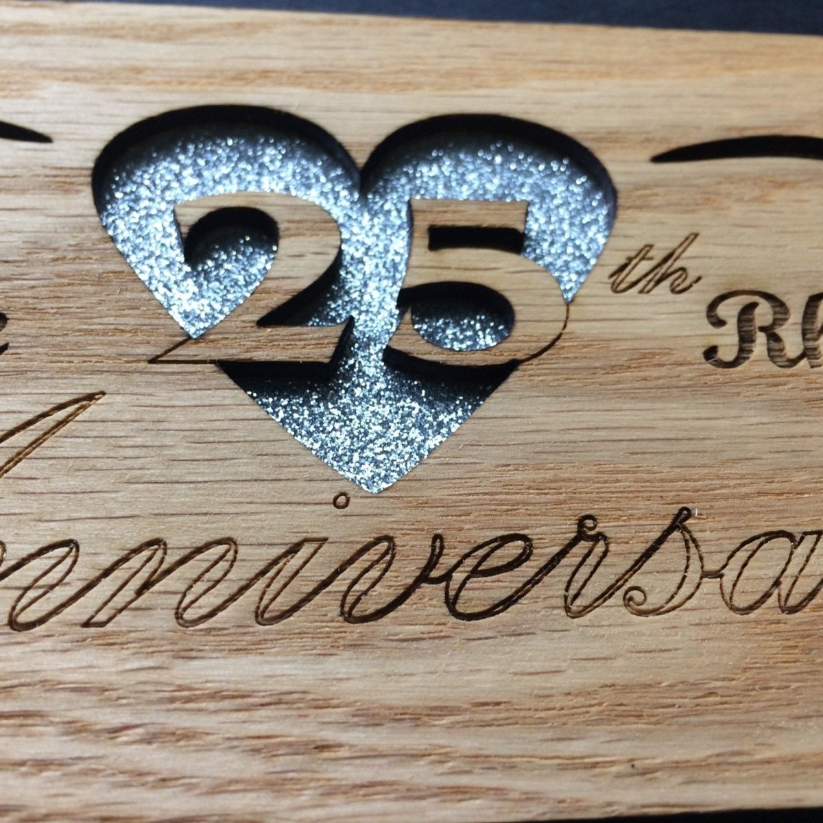 25th Anniversary Picture Frame