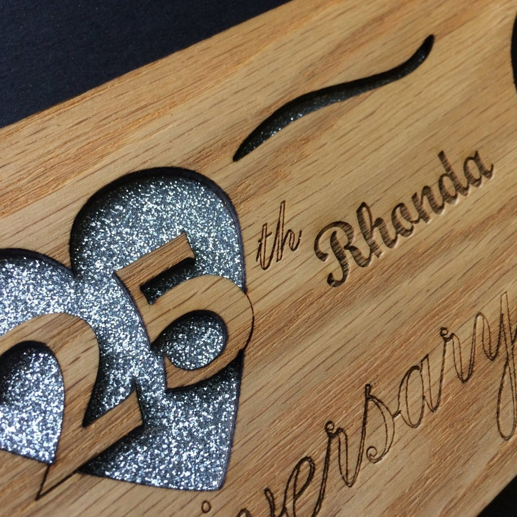 25th Anniversary Picture Frame