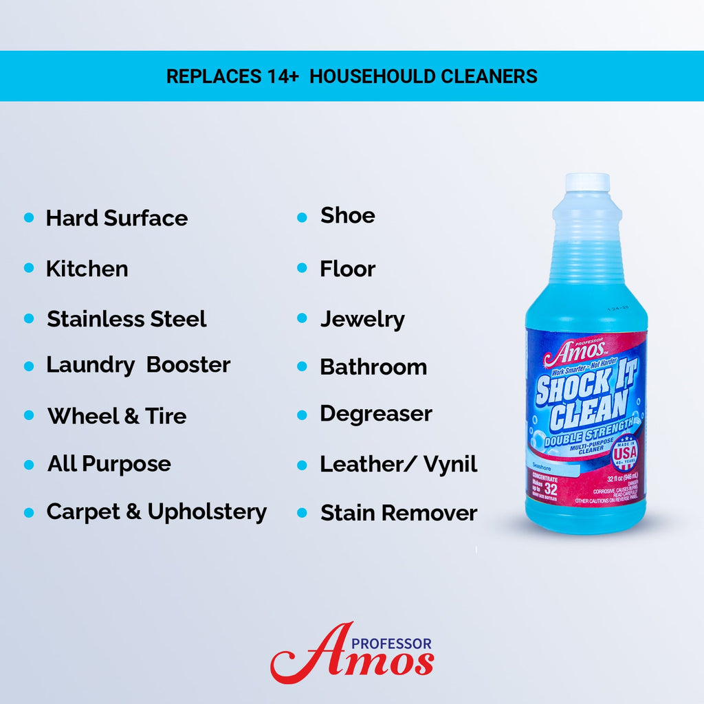 Professor Amos Shock It Clean Concentrate 32oz.
