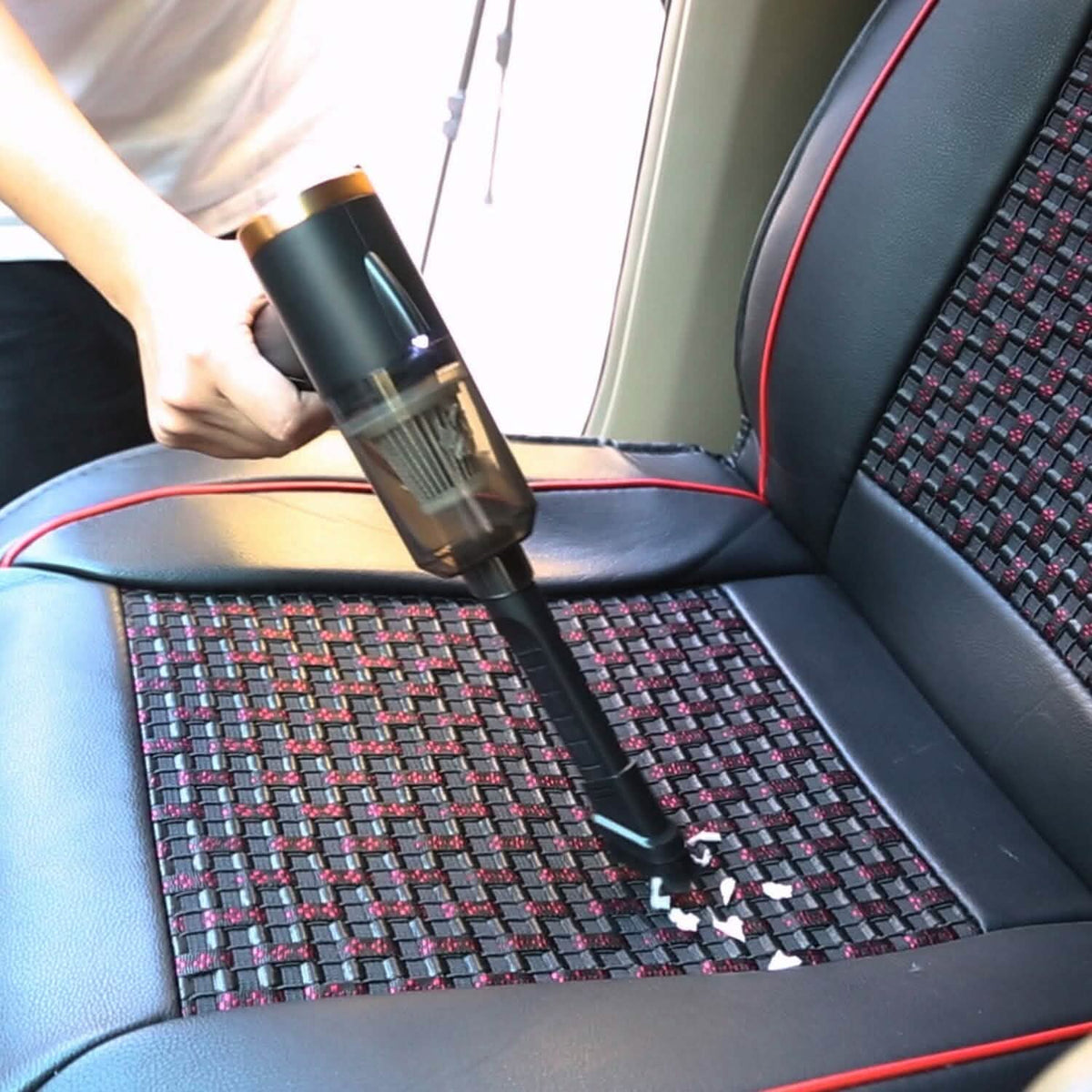 3-in-1 120W Portable Reachable Vacuum with Brush Nozzle