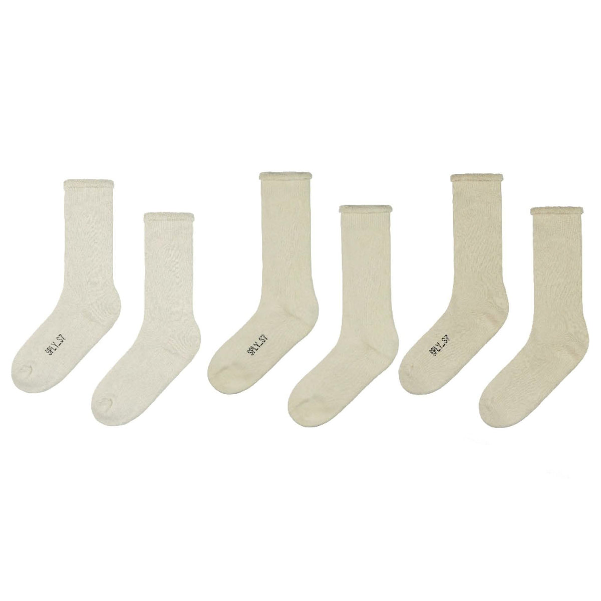 3-Pack: Yeezy Bouclette Socks