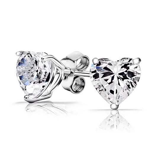 3-Pair Set: Sterling Silver Swarovski Elements Crystal Studs