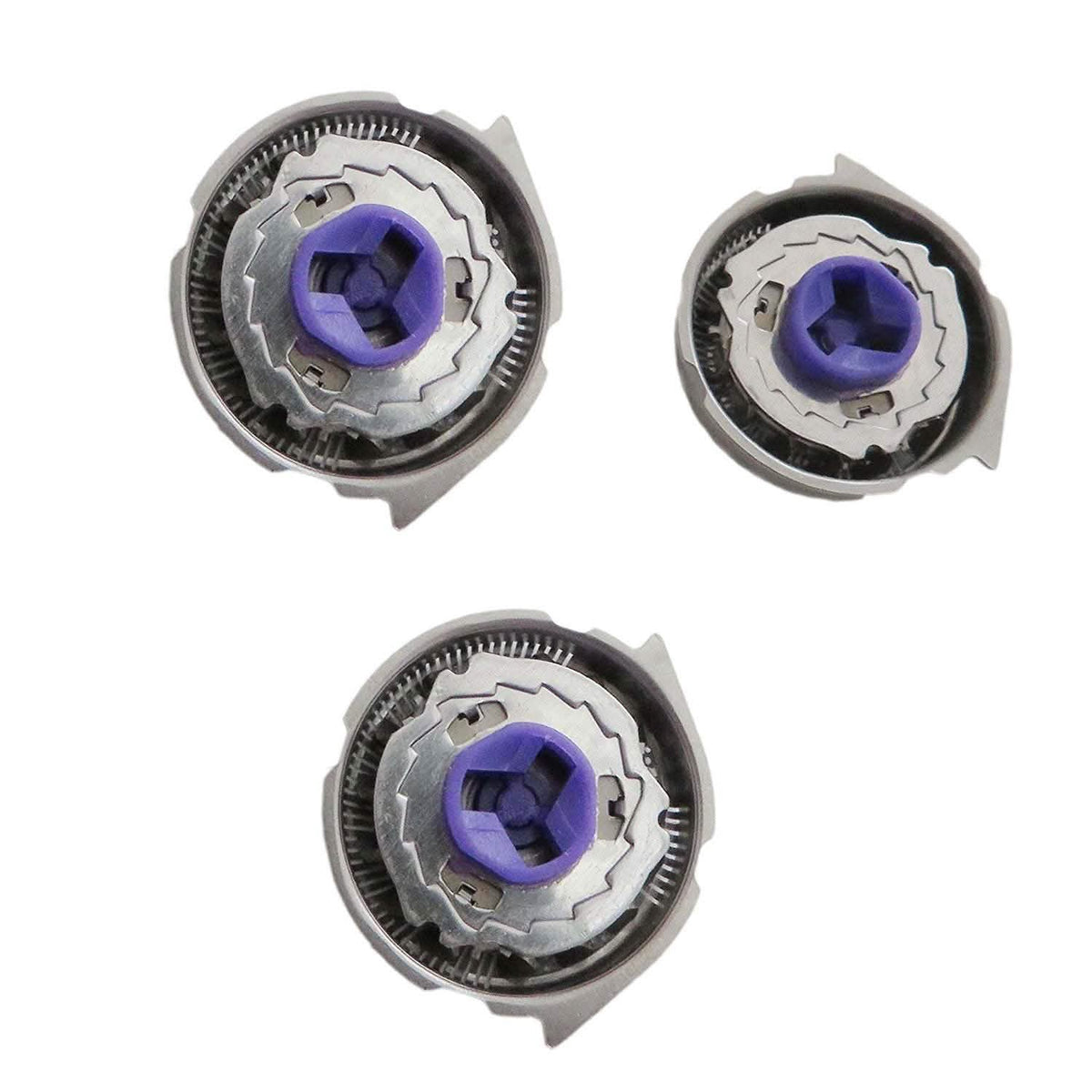 3-Piece: HQ8 Dual Precision Replacement Heads for Philips Norelco Shavers