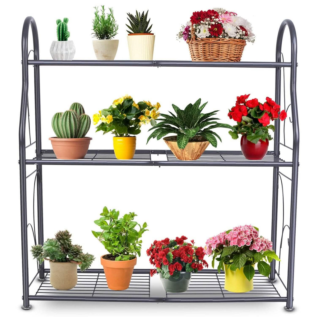3-Tier Plant Stand Shelf Display Rack