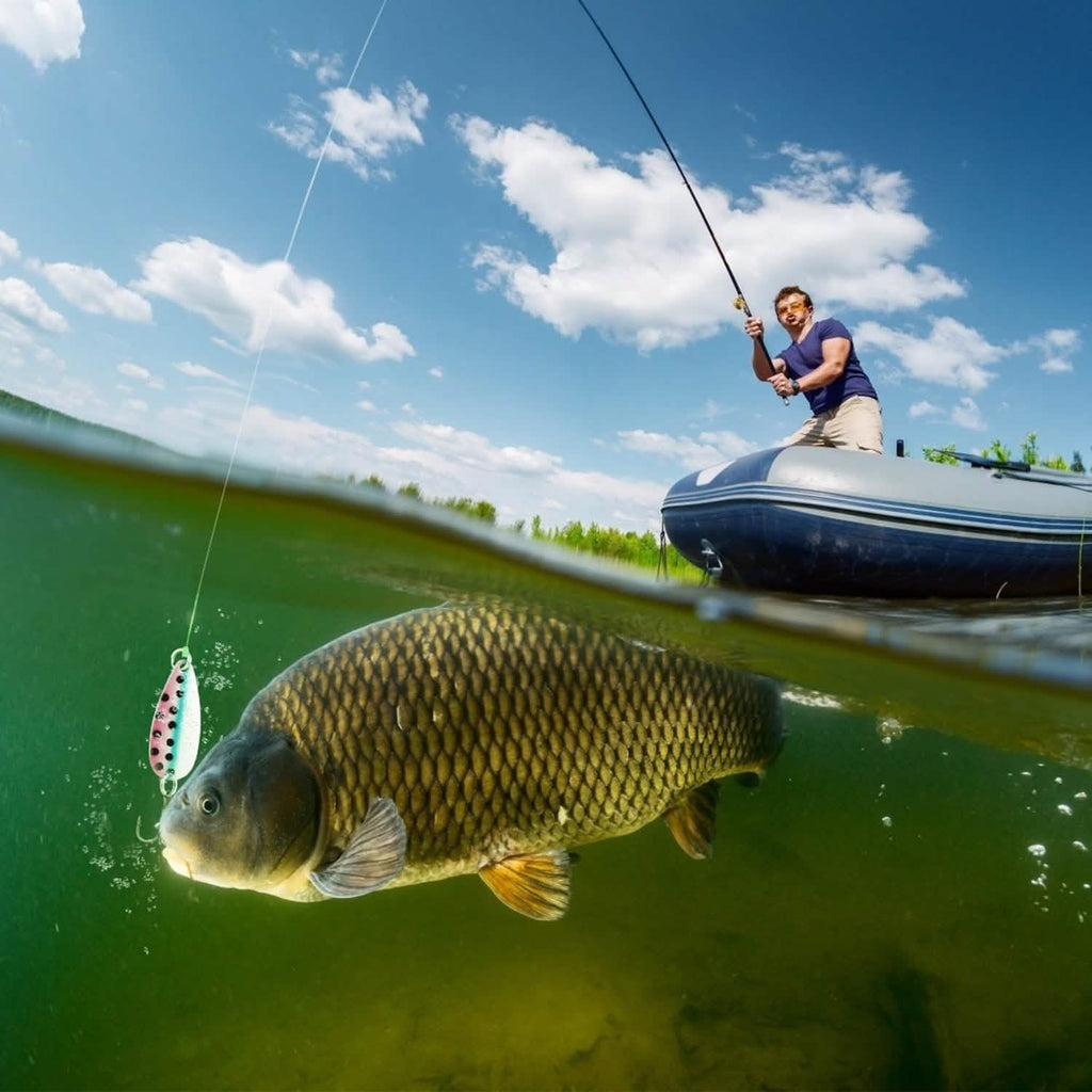 30-Piece: Fishing Metal Spoon Lures Kit