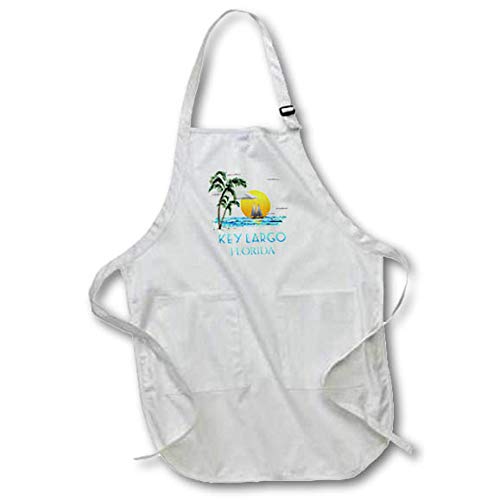 Apron - Ocean sunset and sailboat in the island of Key Largo Florida. Creative Studios – Florida