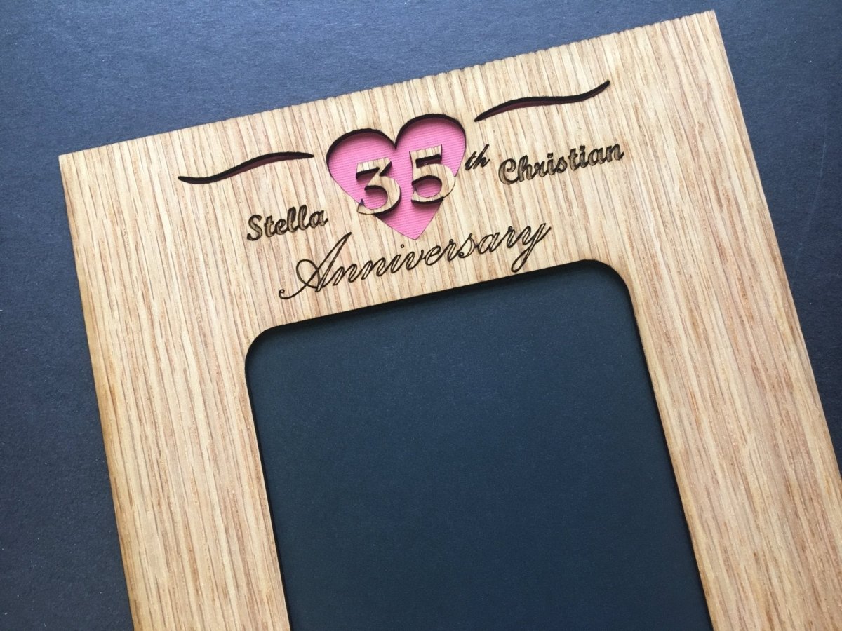 35th Anniversary Picture Frame
