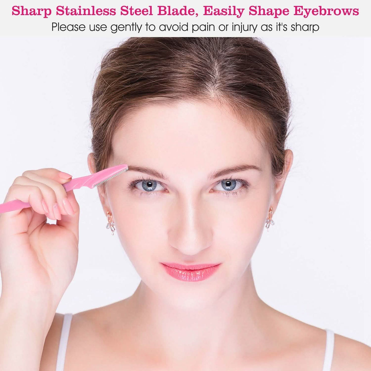 36-Pieces: Women Eyebrow Razor Trimmer
