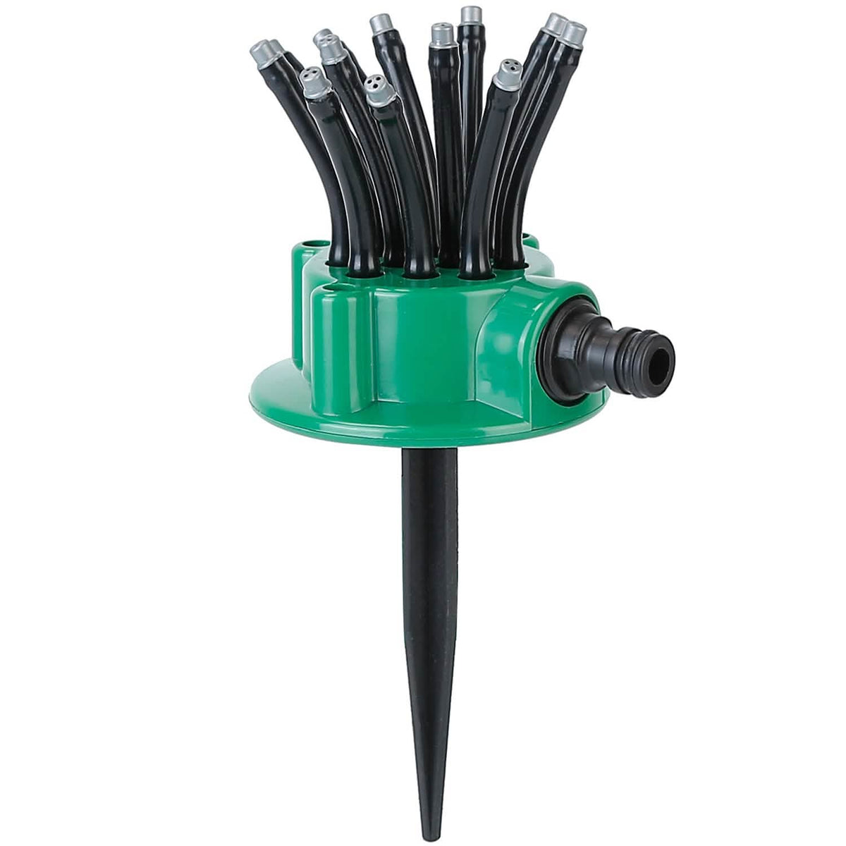 360° Flexible Lawn Sprinkler Automatic 12 Tubes Garden Water Irrigation Sprayers