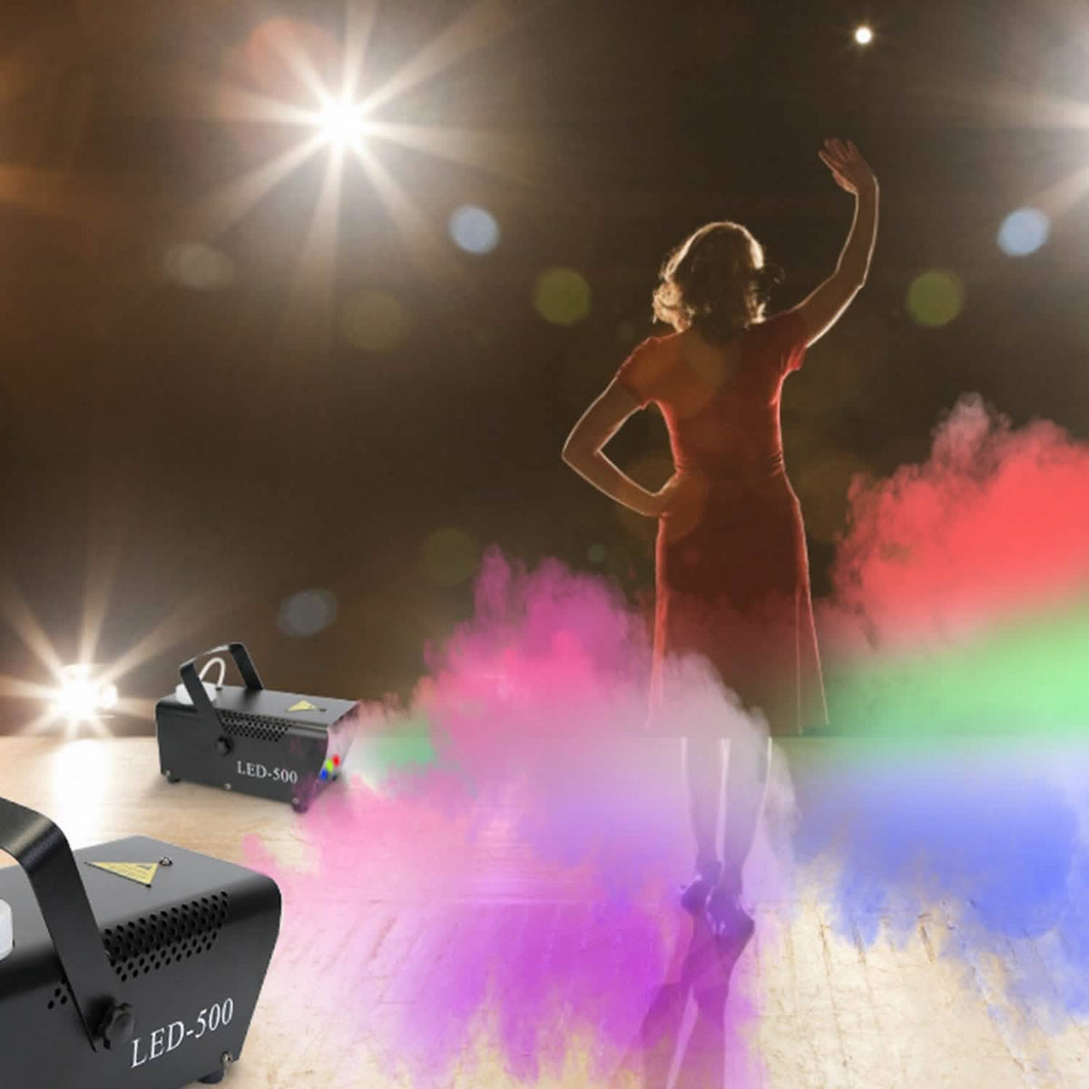400W RGB LED Fog Machine