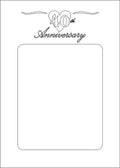 40th Anniversary Picture Frame