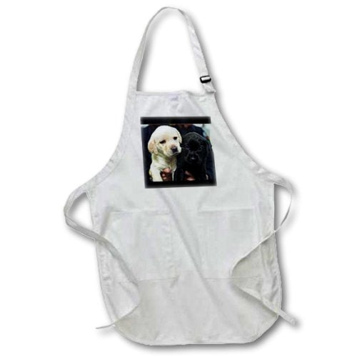 Apron - Black and Yellow Lab Puppies Dogs Labrador Retriever