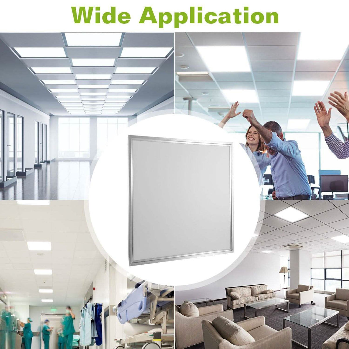 48W 2×2FT LED Panel Light 3200LM