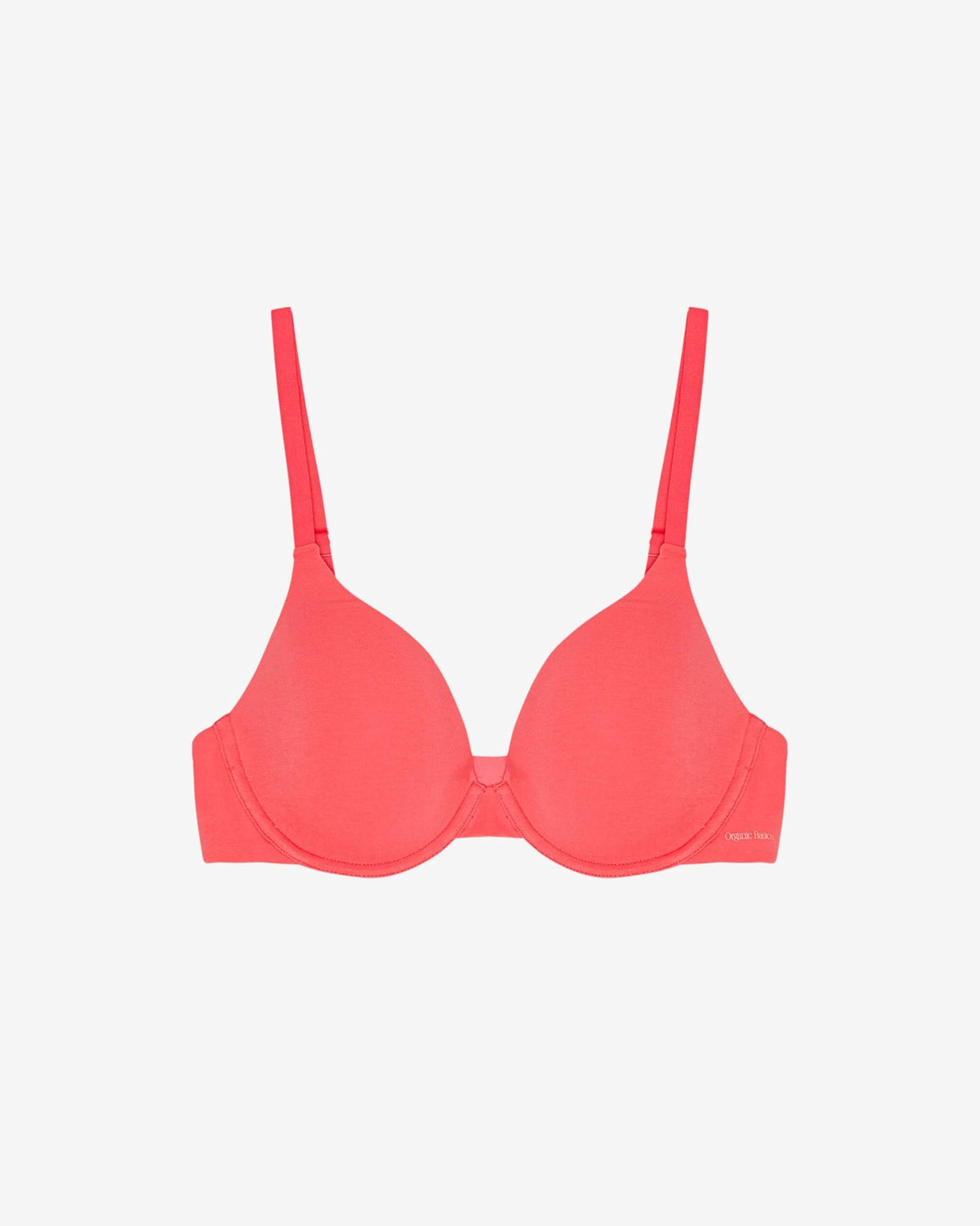 Organic Basics Women's Core Full Coverage Underwire Bra Sunset Size 36D