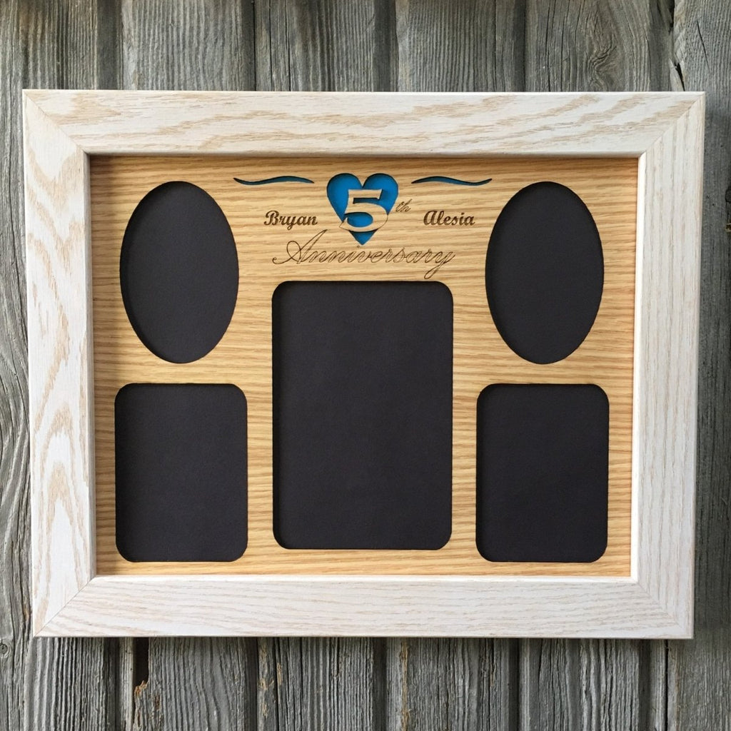 5th Anniversary Picture Frame