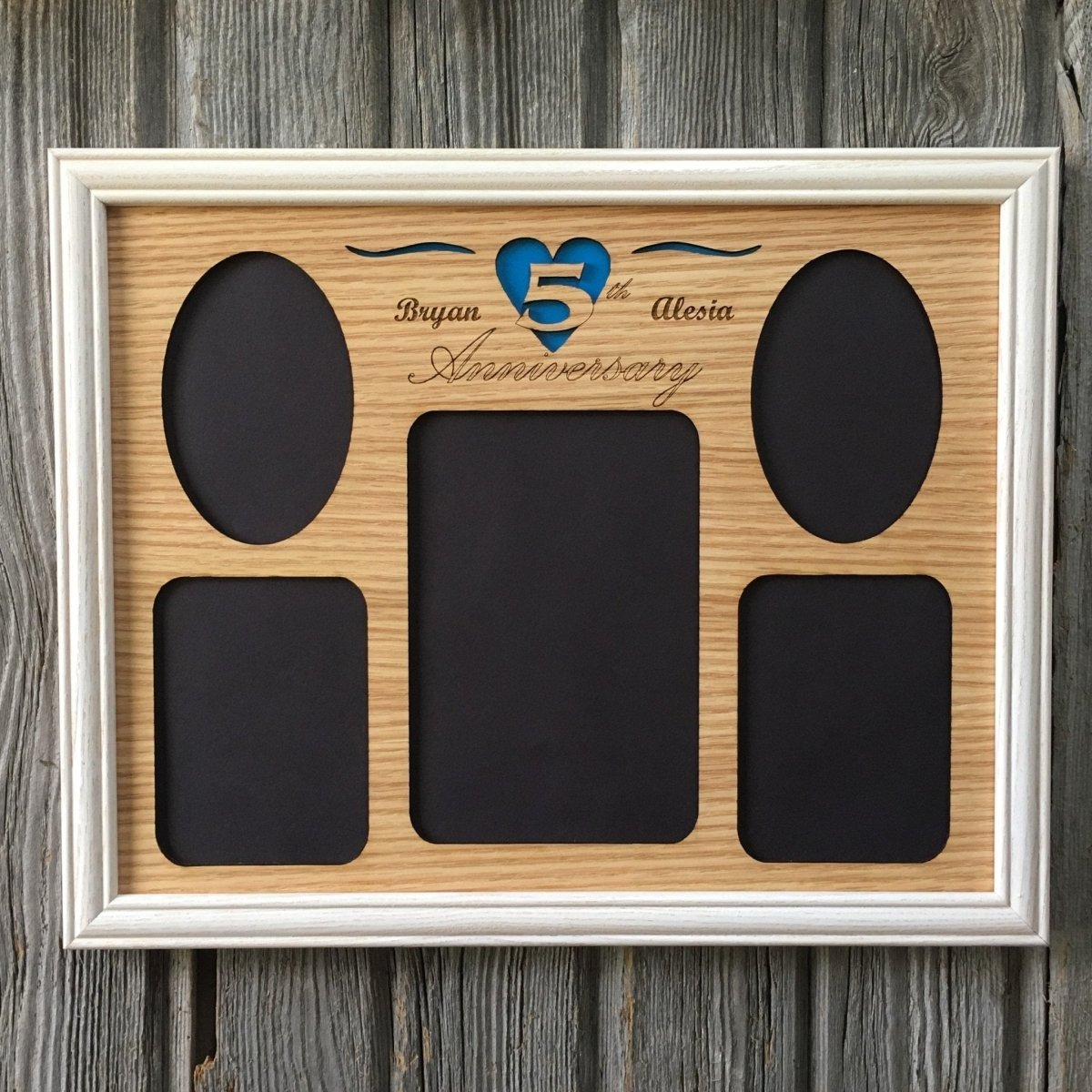 5th Anniversary Picture Frame