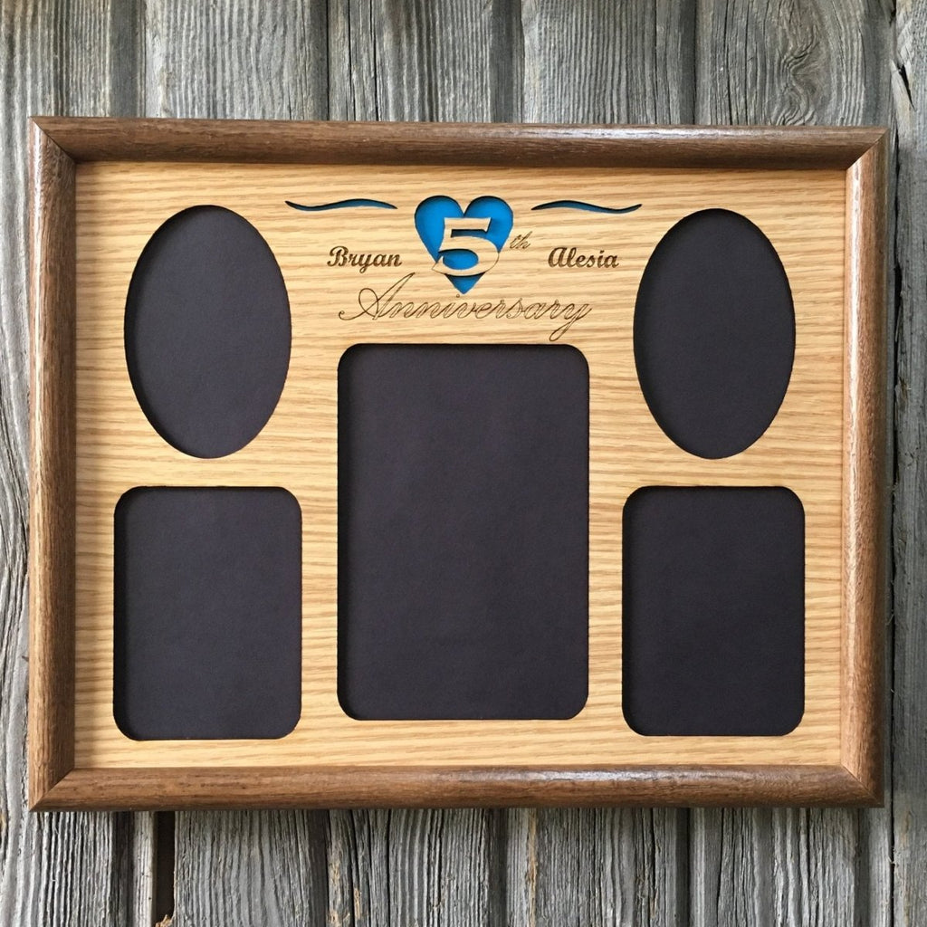 5th Anniversary Picture Frame