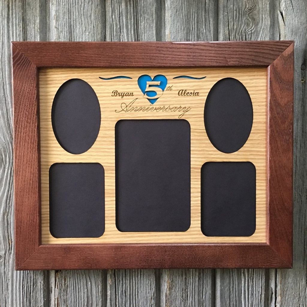 5th Anniversary Picture Frame