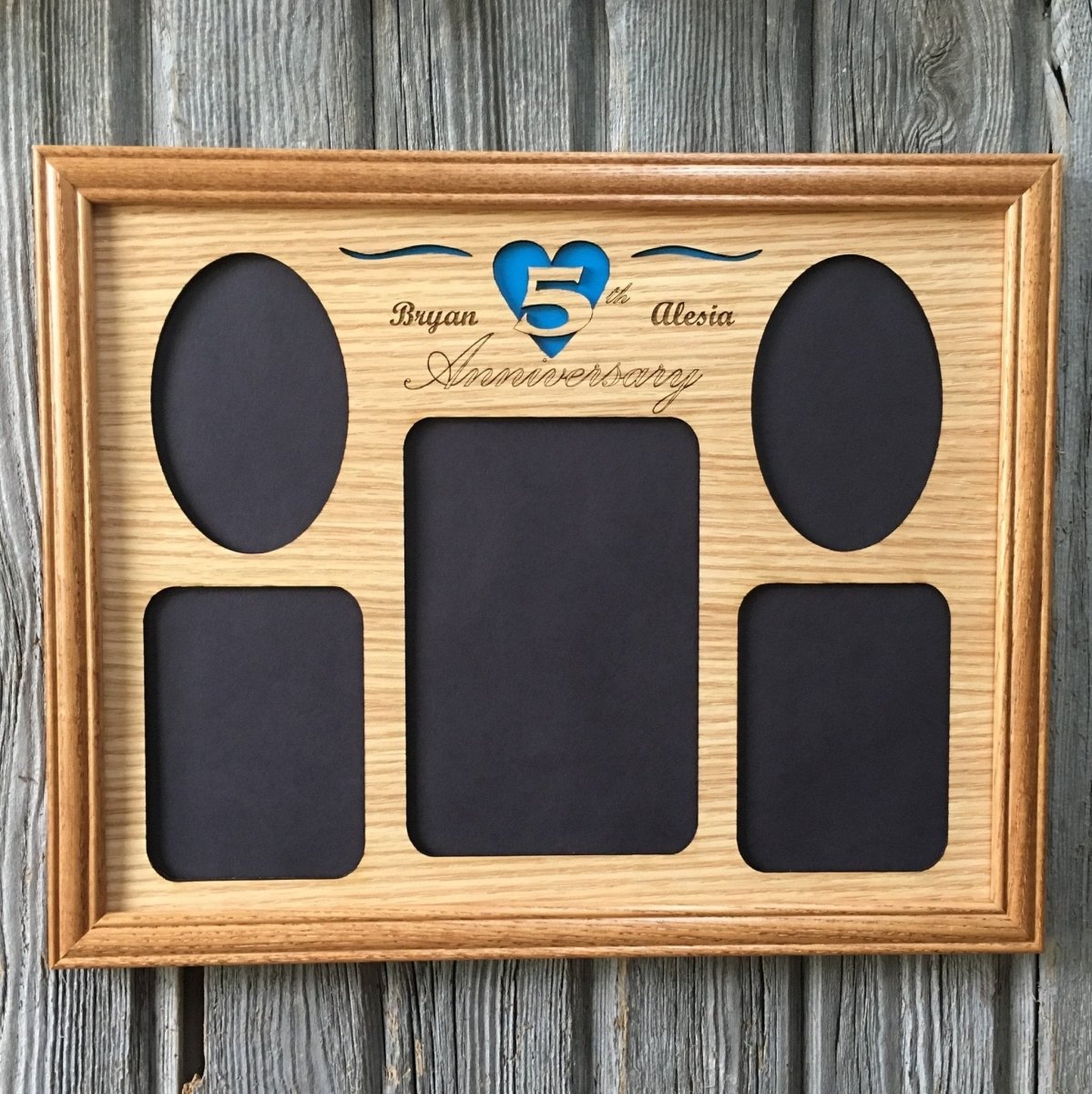5th Anniversary Picture Frame