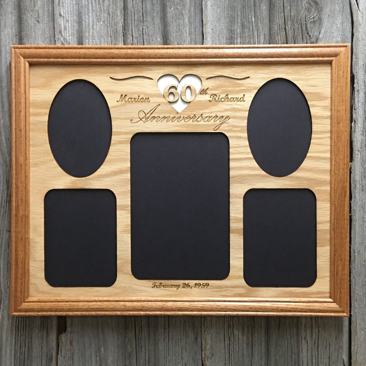 60th Anniversary Photo Frame