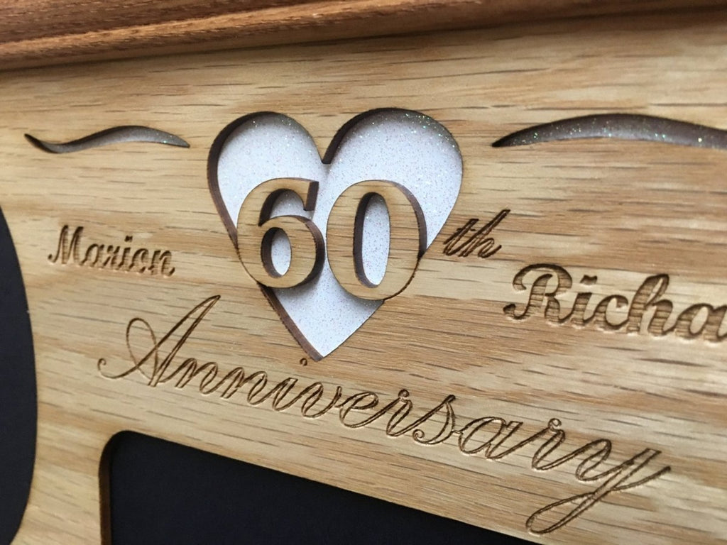 60th Anniversary Photo Frame