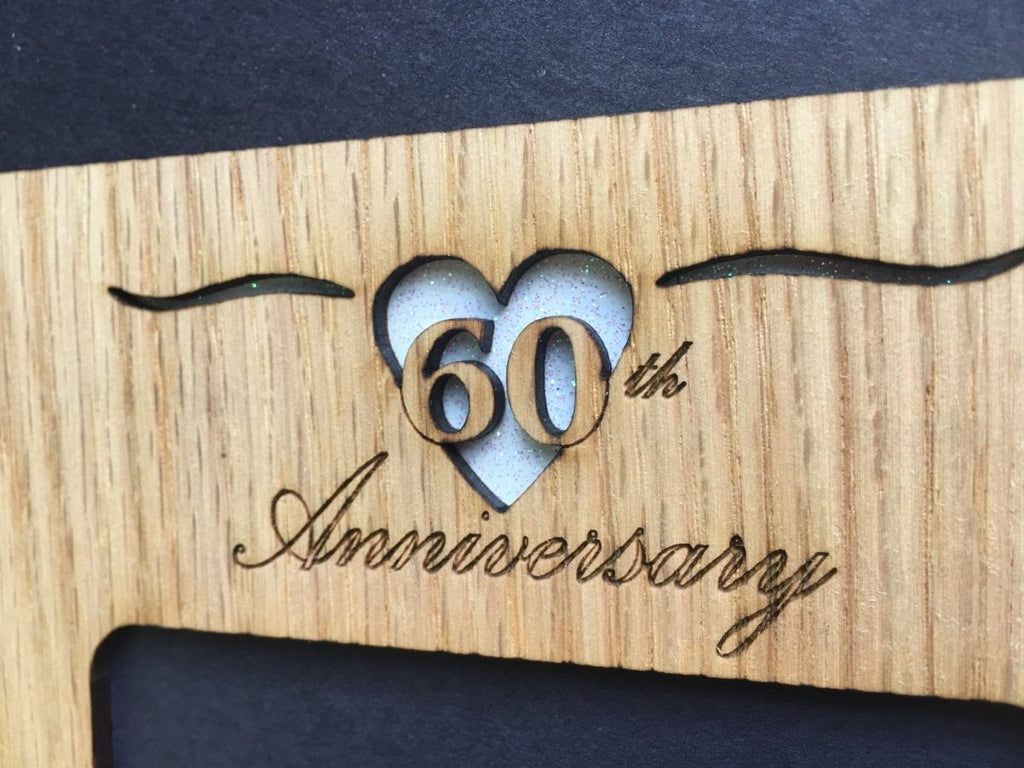 60th Anniversary Photo Frame